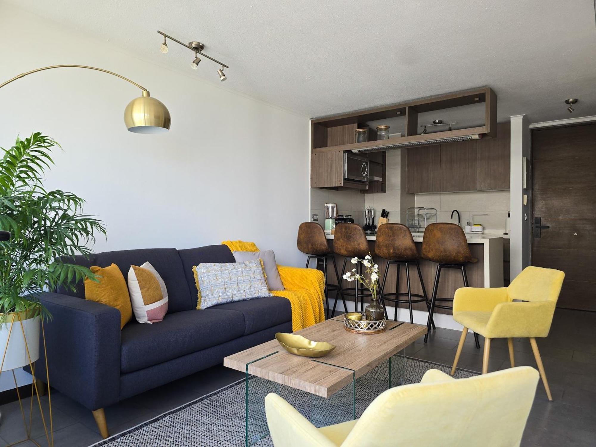 Dpto A Pasos Del Parque Arauco En Condes Apartamento